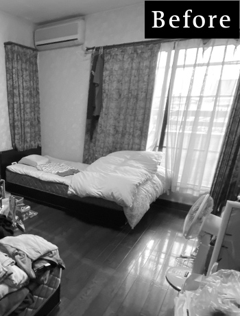 主寝室BEFORE