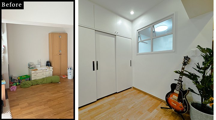 収納BEFORE・AFTER