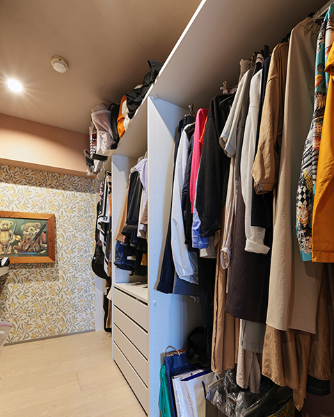 ウォークインクローゼット