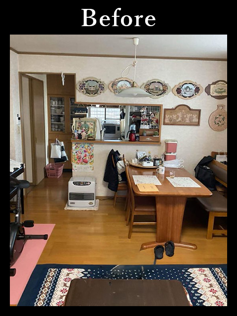 リビングBEFORE