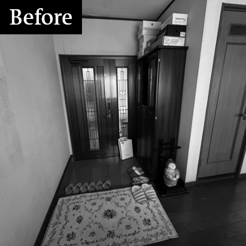 エントランスBEFORE
