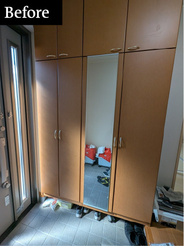 玄関BEFORE